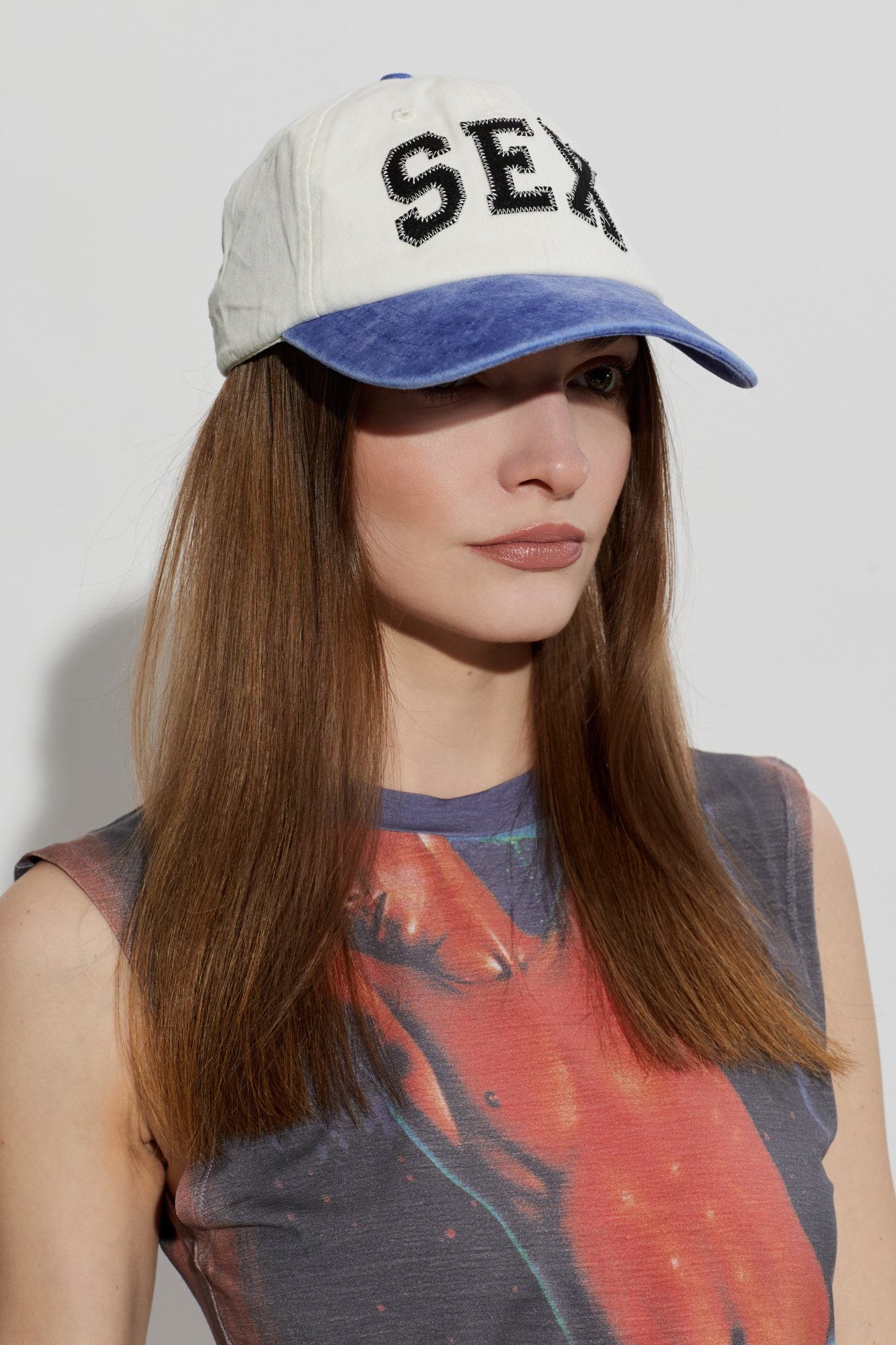 White Baseball cap CARNE BOLLENTE - Vitkac Canada